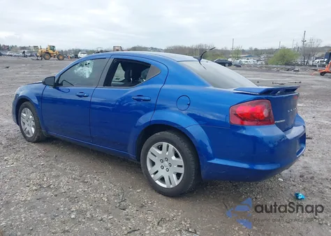 2014 Dodge Avenger Se from USA, damaged, VIN 1C3CDZAB5EN226233